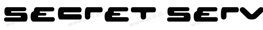 SECRET SERVICE TYPEW字体转换